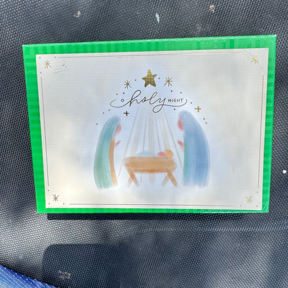 Brother Sister Design Studio O Holy Night Nativity Christmas Cards 15ct 6046148